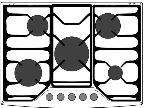 DE DIETRICH TN 2240 E1 NOIR - Le guide d'utilisation de votre table de cuisson - 1