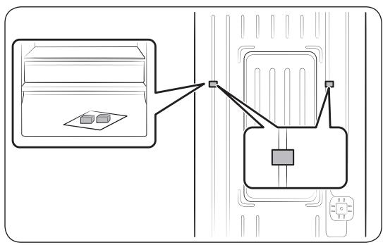 SAMSUNG RT32K5000S9 - ÉTAPE 2 Espacement (modèles applicables uniquement) - 1