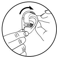 MONSTER CASIE POWERBETS-SP - Insertion des écouteurs Powerbeats - 1