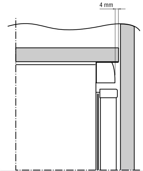 SAUTER CB25 - Gouttes d'eau sur le fond du compartmenté réfrigerateur - 5