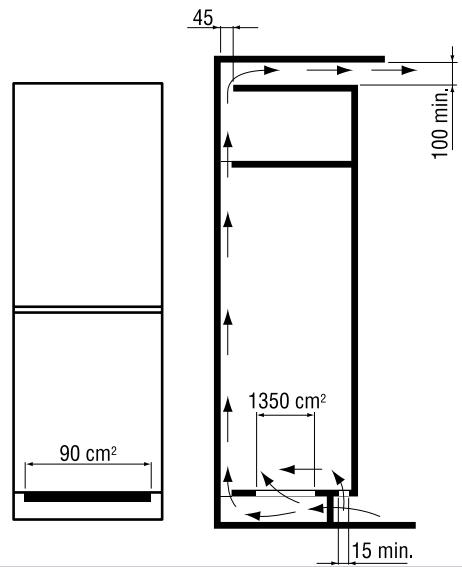 SAUTER CB25 - Gouttes d'eau sur le fond du compartmenté réfrigerateur - 4