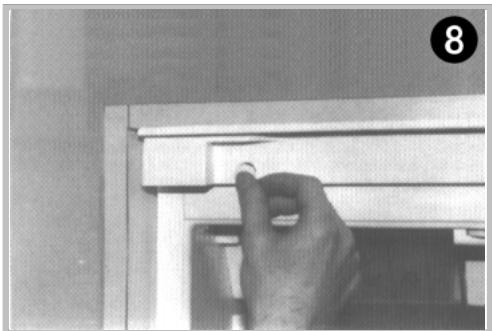 SAUTER CB25 - Montage et réglage guides barres - 8
