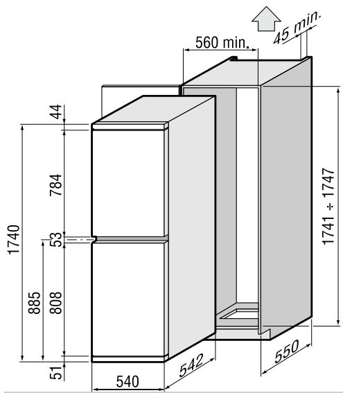 SAUTER CB25 - Gouttes d'eau sur le fond du compartmenté réfrigerateur - 3