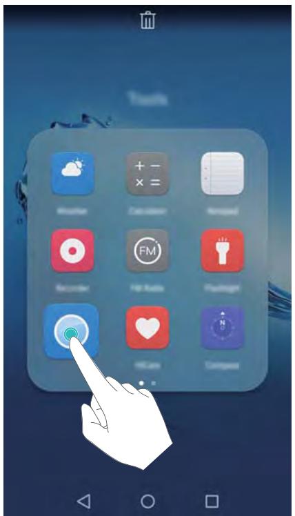 MAROUE GC SiLVER - Supprimer un widget ou une icône - 1