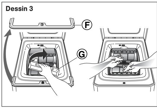 SIEMENS WP13T591FF - Démontage des brides de transport de votre apparéil - 1