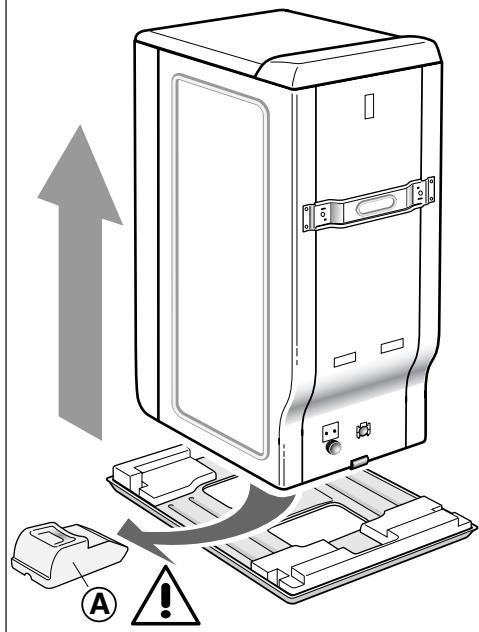 SIEMENS WP13T591FF - Démontage des brides de transport de votre apparéil - 2