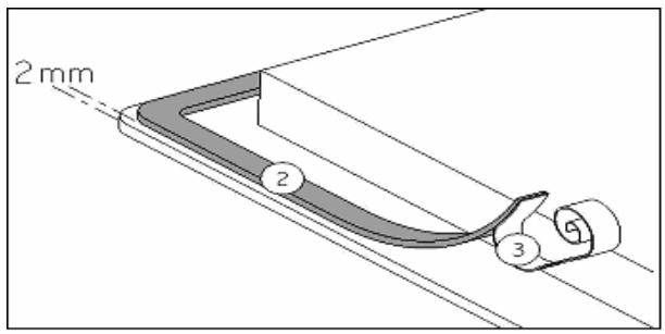 THOMSON TiH 470 FLEXi - Mise en place du joint d'étanchéité - 1