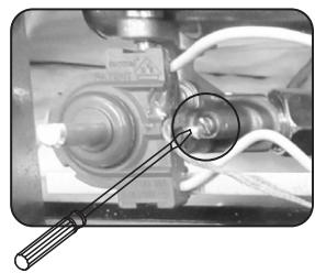 DARTY T631NORB - CASE 2: regulating screw not visible (see figure 3B) - 3