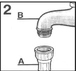 DARTY T631NORB - WATER CONNECTION : - 2