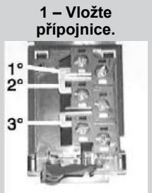 DARTY T631NORB - Postup pfipojeni: - 1
