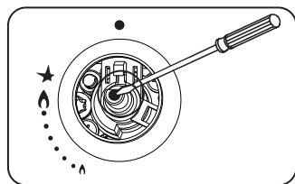 DARTY T631NORB - CASE 2: regulating screw not visible (see figure 3B) - 1