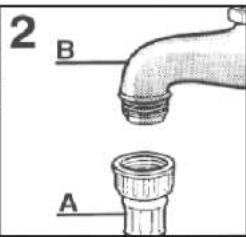 DARTY T631NORB - RACCORDEMENT DE L'EAU : - 2