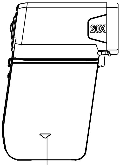 HITACHI DZ-HV574E - Vue de dos - 3