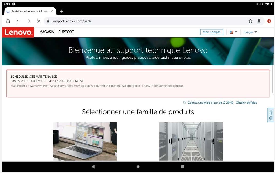 LENOVO P11ZA7TRO240FR - Configuration d'un point d'accès - 1
