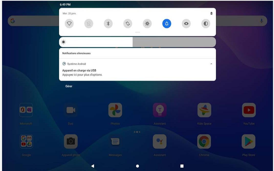LENOVO P11ZA7TRO240FR - Connexion de votre(APpeuil à un ordinateur - 1