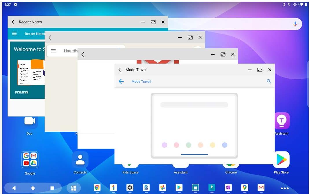 LENOVO P11ZA7TRO240FR - Barre de navigation personnalisée - 2