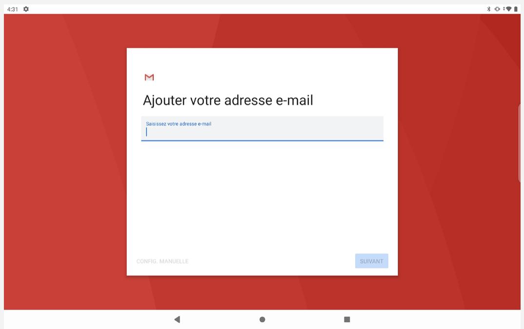 LENOVO P11ZA7TRO240FR - Configuration d'un compte Gmail - 1