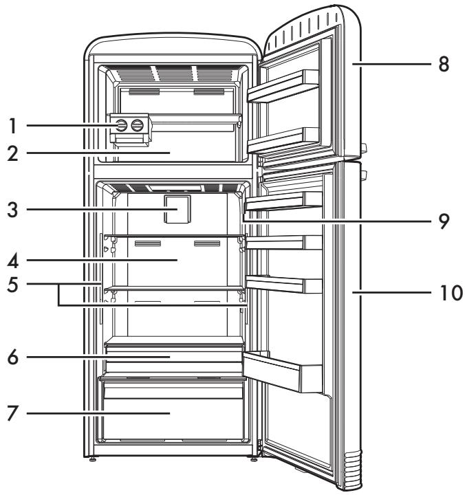 SMEG FAB5ORBL5 - Description générale - 1
