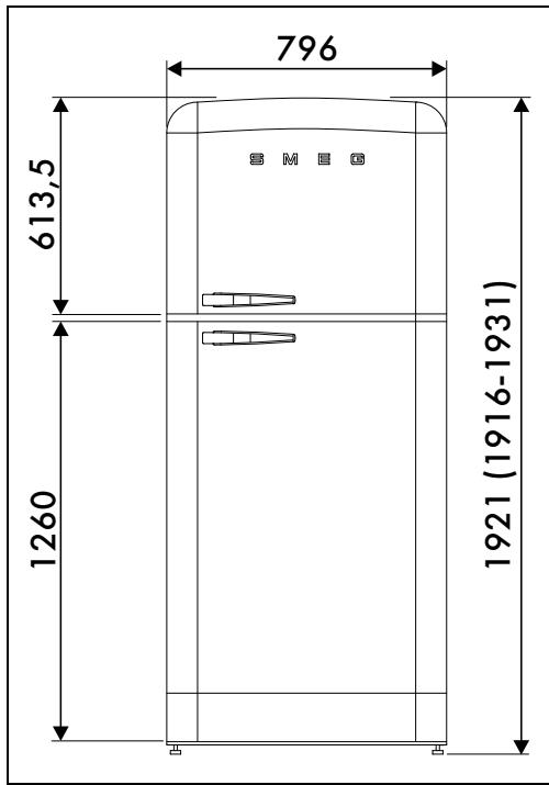 SMEG FAB5ORBL5 - Mise en place - 7