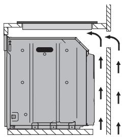 SMEG PV175B-1 - Sur le compartment d'encastrement du four - 2