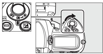NIKON D3X - Mettez l'appareil photo sous tension. - 1