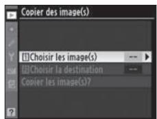 NIKON D3X - Sélectionnez [Choisir les image(s)]. - 2