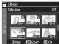 NIKON D3X - Appuyez au centre du sélecteur multidirectionnel pour selectionner l'image en surbrillance. - 2