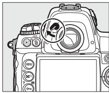 NIKON D3X - Fermez l'obturateur de l'oculaire du viseur. - 1