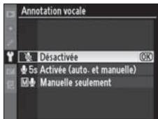NIKON D3X - ■ Annotation vocale - 1
