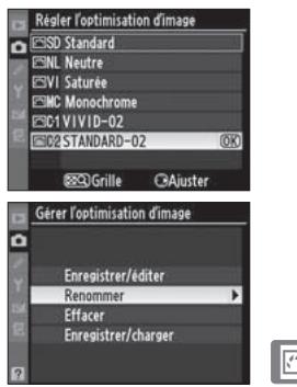 NIKON D3X - Donnez un nom à l'optimisation d'image. - 1