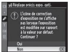 NIKON D3X - Sélectionnez le réglage personnelisé b6. - 2