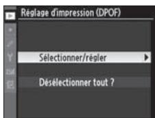 NIKON D3X - Sélectionnez [Sélectionner/régler]. - 2