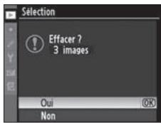 NIKON D3X - Appuyez sur © pour terminer l'opération. - 2