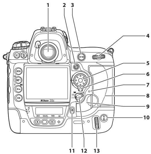 NIKON D3X - Haut-parleur et microphone - 1