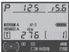 NIKON D3X - d6 : Affichage_infos prise de vue - 1