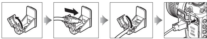 NIKON D3X - AttachepourcableUSB - 1