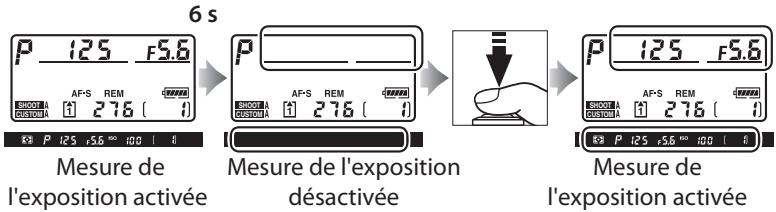 NIKON D3X - Extinction automatique du système de mesure - 1
