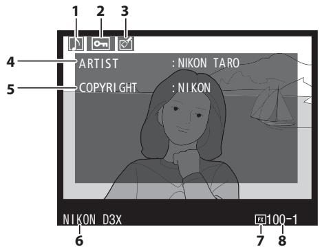 NIKON D3X - Données de prise de vue, page 1 - 6