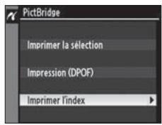 NIKON D3X - Sélectionnez [Imprimer l'index]. - 2