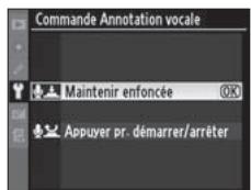 NIKON D3X - Commande Annotation vocale - 1