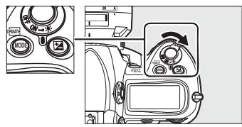 NIKON D3X - Illuminateurs de l'écran de contrôle - 1