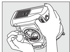 NIKON D3X - Nettoyez le filtré. - 1