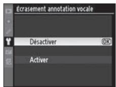 NIKON D3X - Écrasement annotation vocale - 1