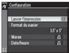 NIKON D3X - Réglez les options d'impression. - 2
