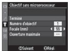 NIKON D3X - Sélectionnez une focale. - 2