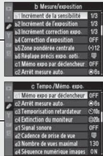 NIKON D3X - préci des paramètres de l'ordinateil photo - 3