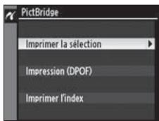 NIKON D3X - Choisissez [Imprimer la selection] ou [Impression (DPOF)]. - 2