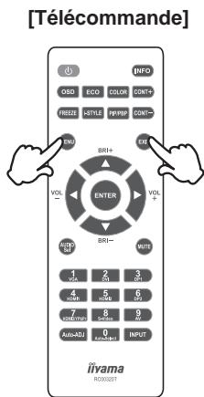 IIYAMA X4071UHSU-B1 - ■ Affichage du Menu de Reglage - 2