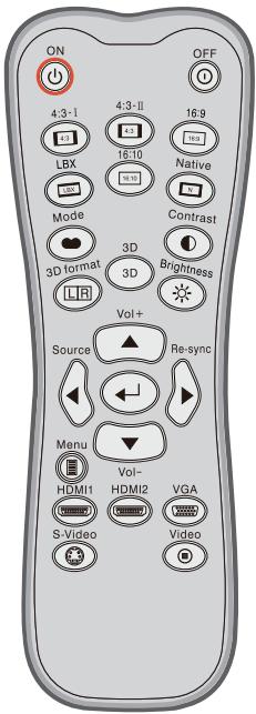 OPTOMAR GT 750 - Télécommande - 1