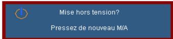 OPTOMAR GT 750 - Mise Hors tension du Projecteur - 1